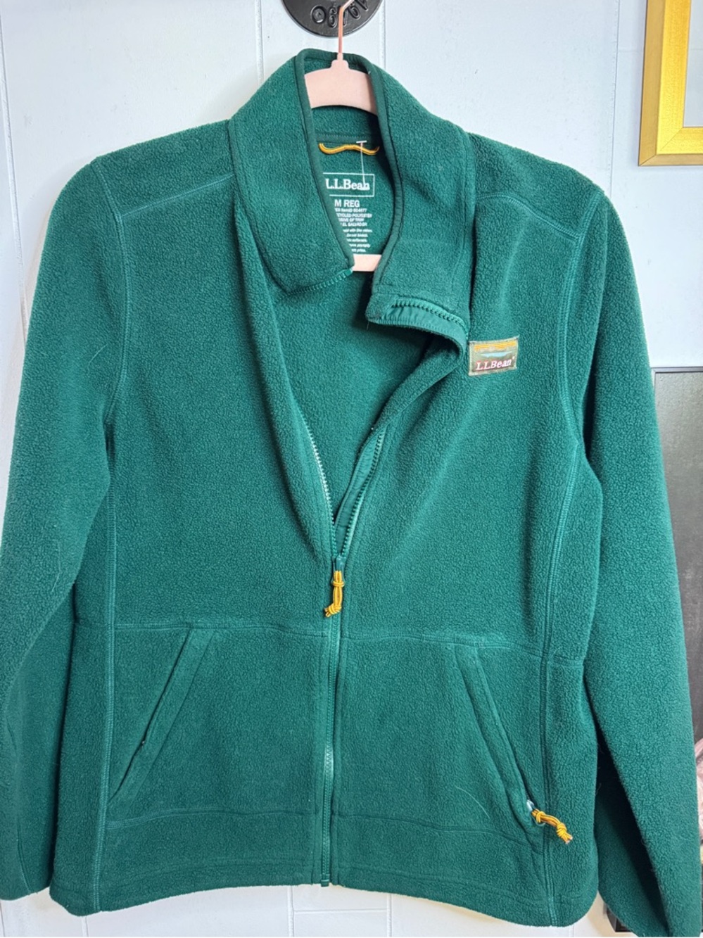 LL bean Fleece zip-up